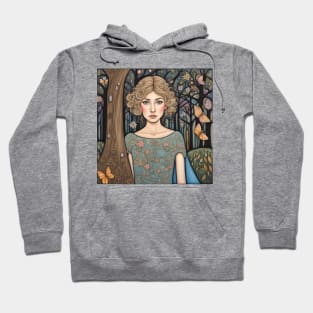 Rosamund Pike as a fairy in the woods Hoodie